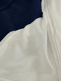 Pulled back the blankets to see hair