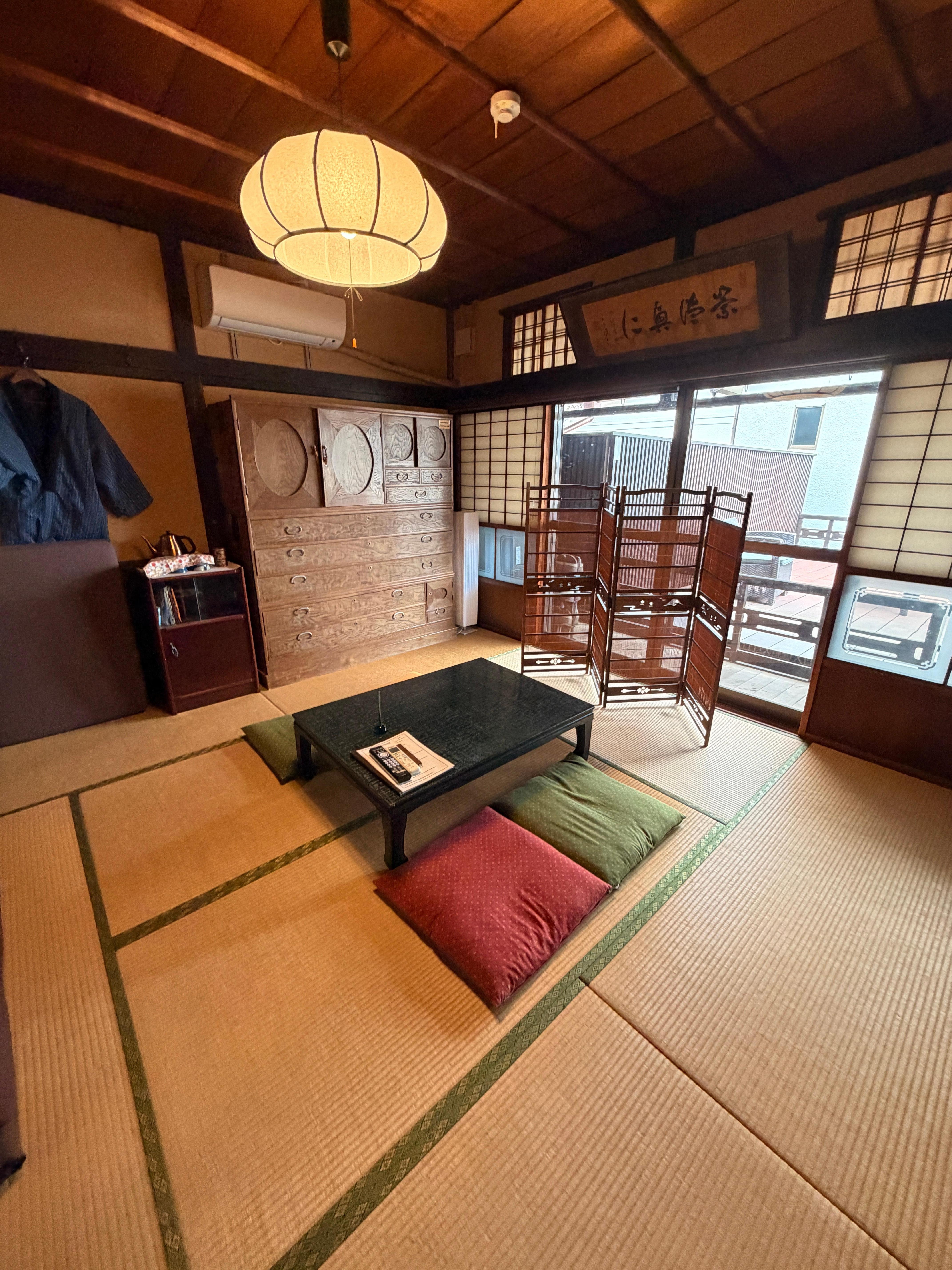 Bedroom and balcony on the 2F