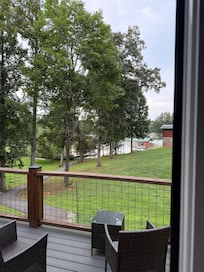 View from master bedroom balcony