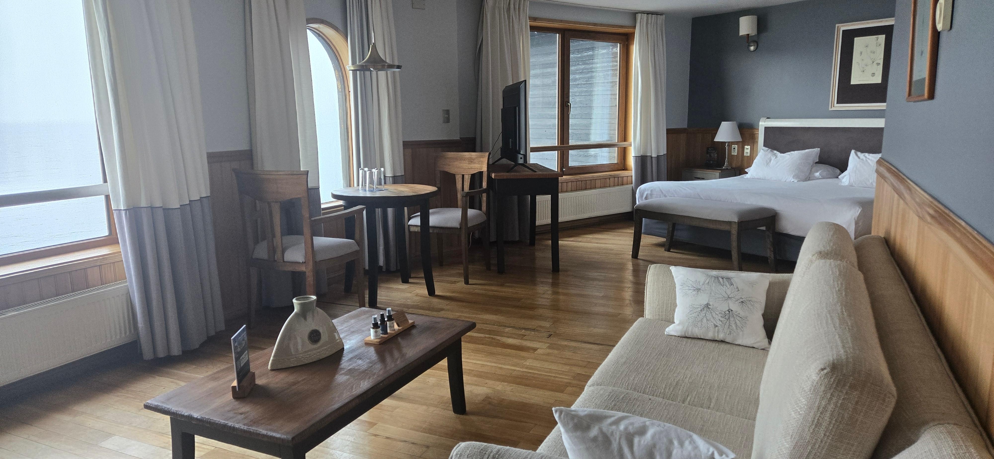 Inside suite 