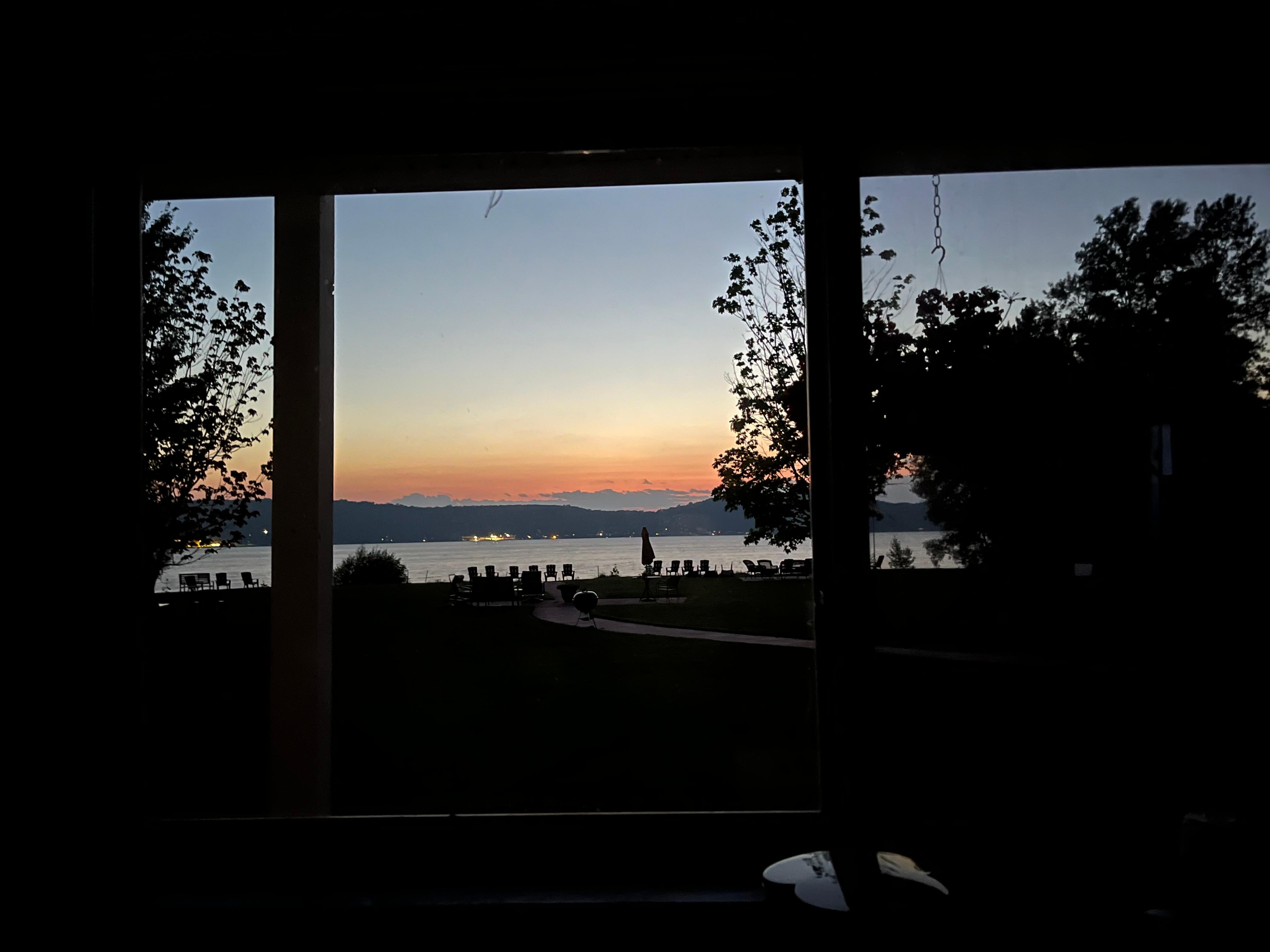 The view from our room