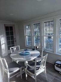 Sunroom was great for playing games