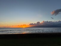 Sunset from the lanai