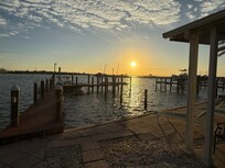 Sunrise. Bradenton Beach Marina is two house down.