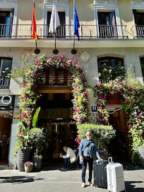 Entrance of the Hotel