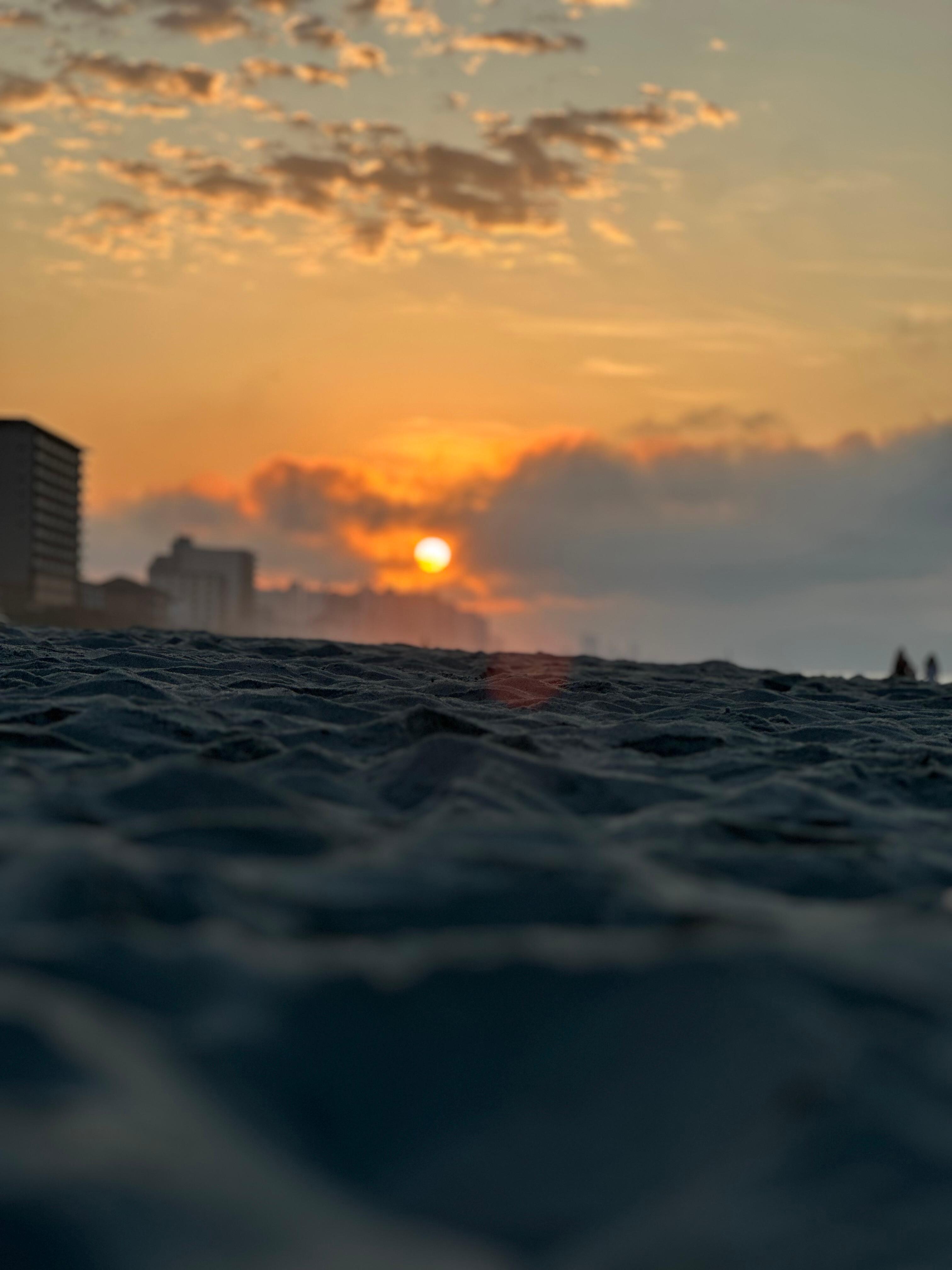 Sunrise on the beach