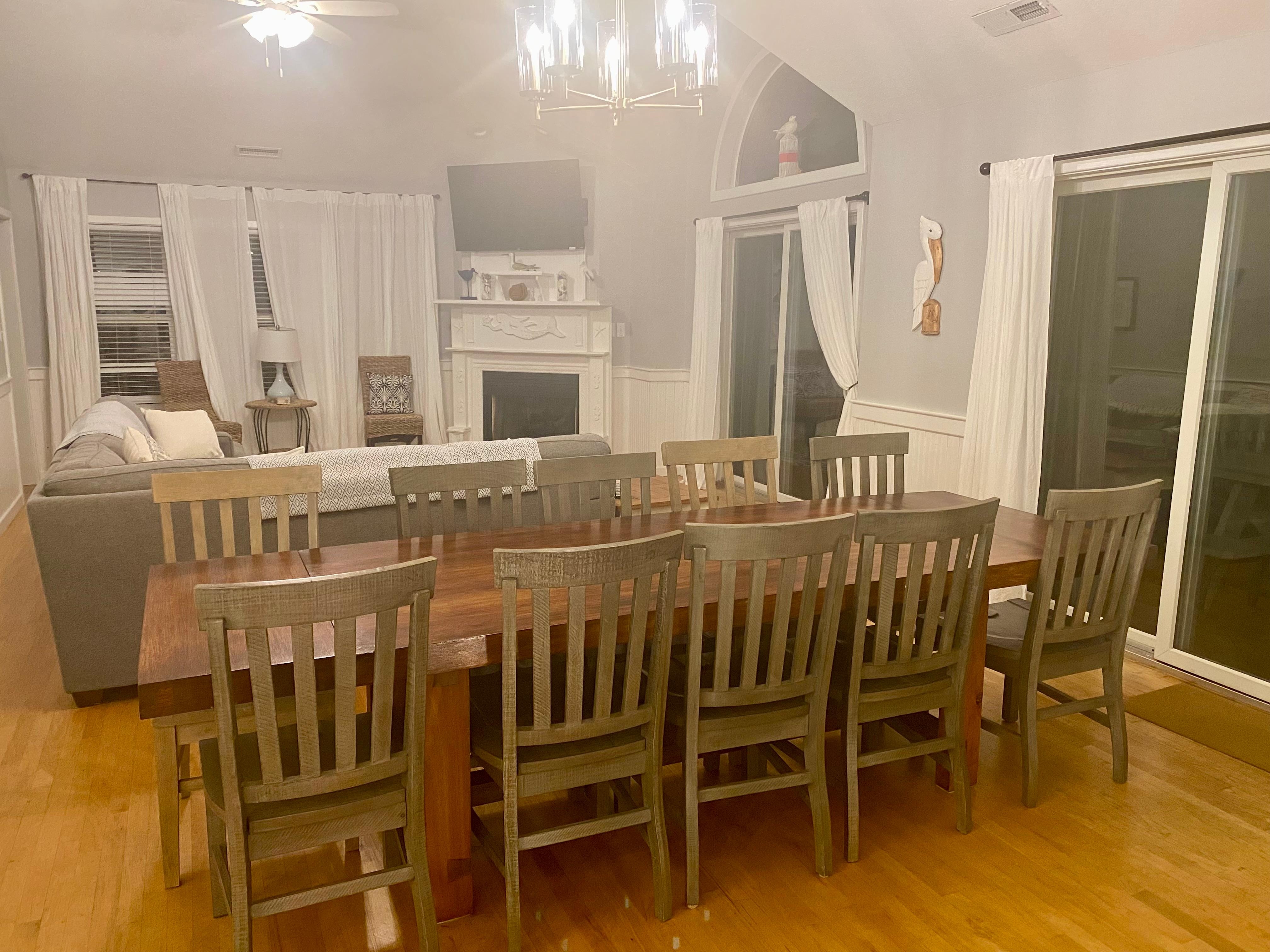 Dining Room & Living Room