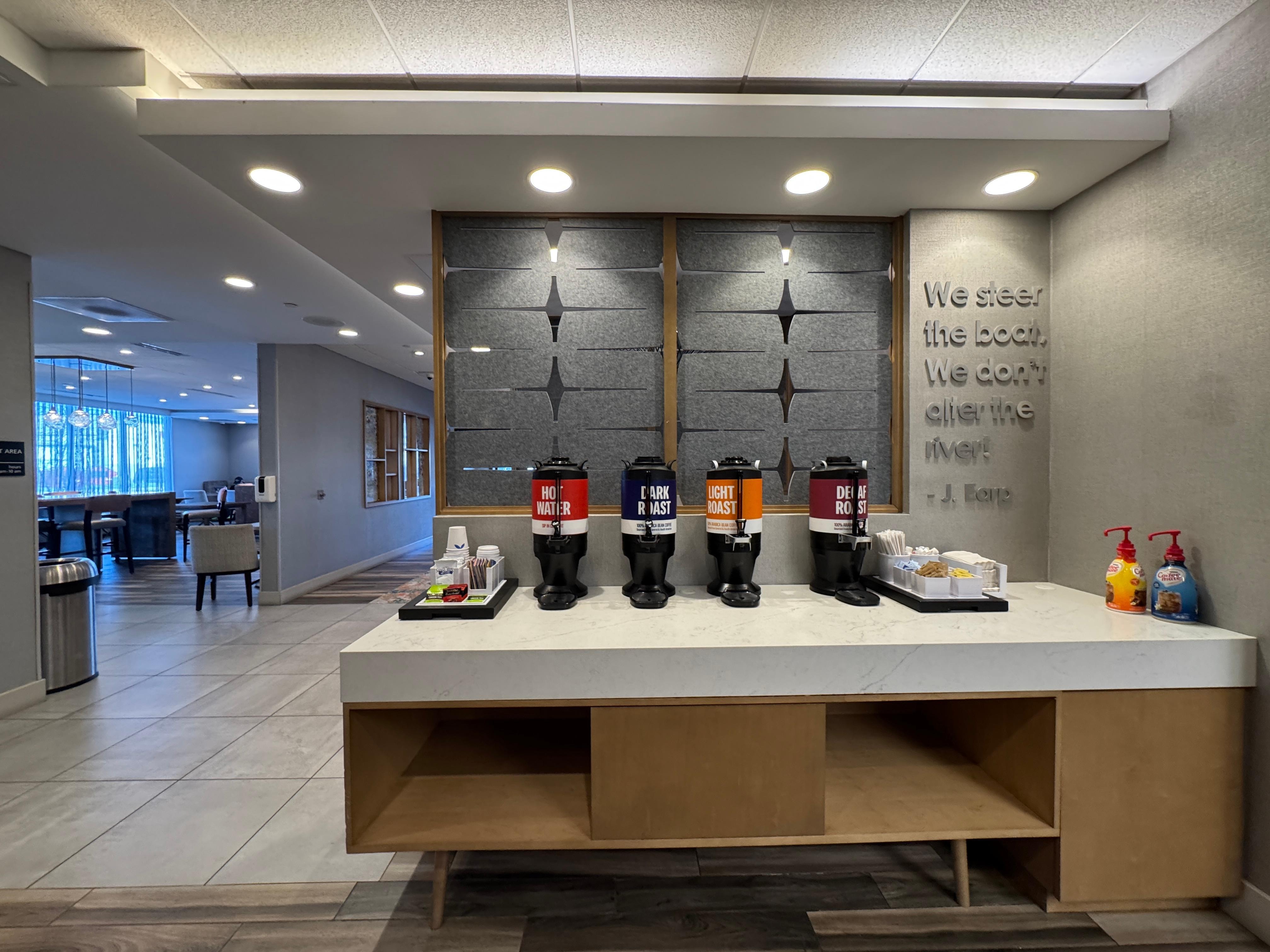 フリードリンクコーナー