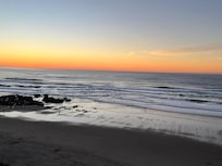 Sunset view from the balcony.