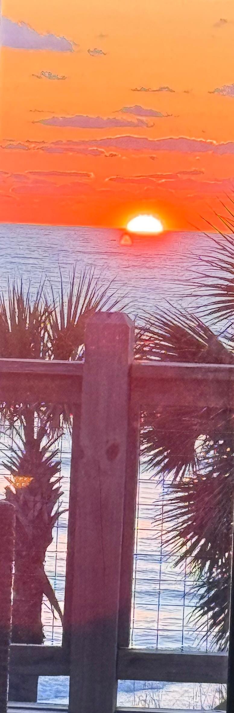View from the front door.