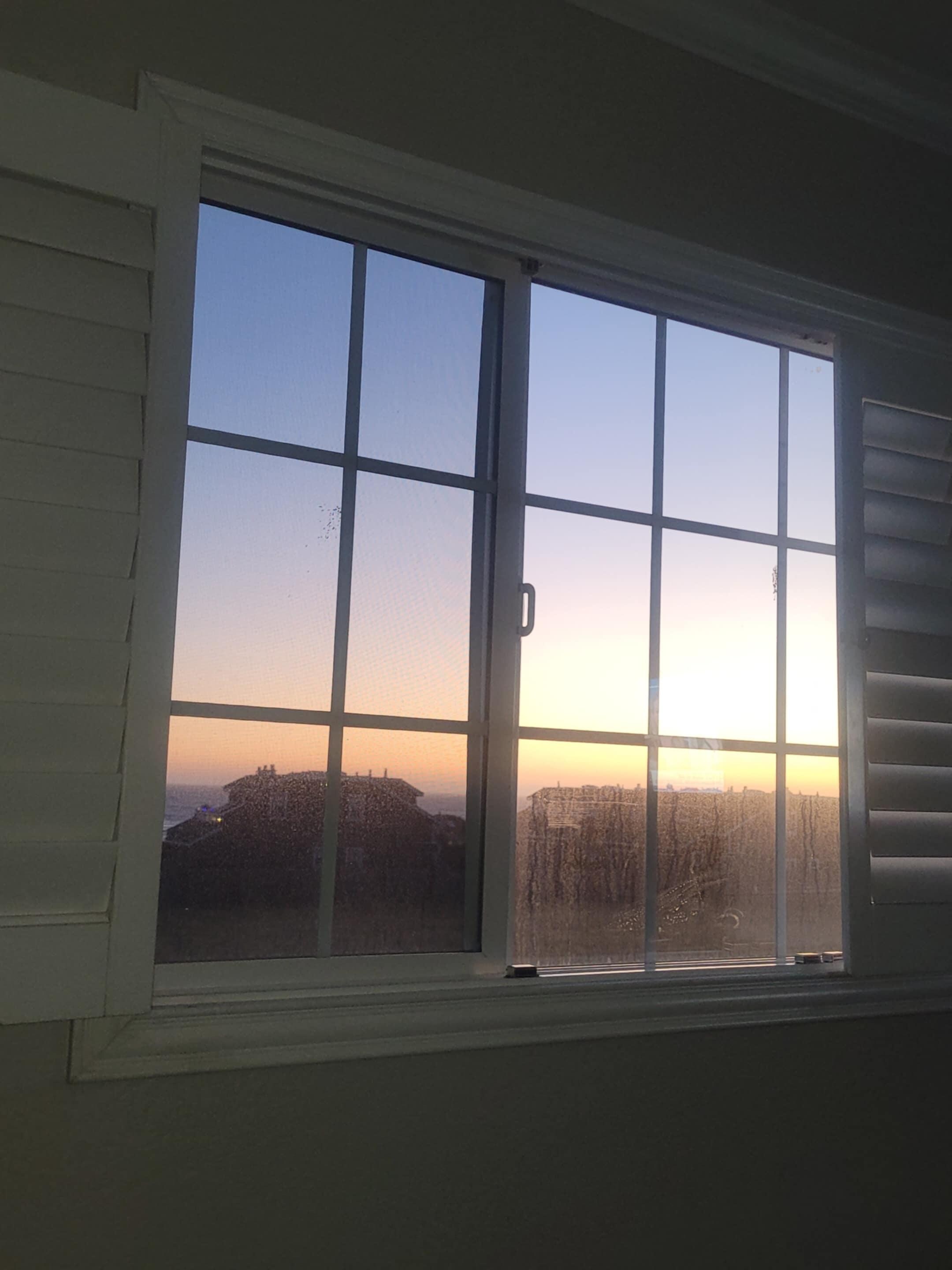View from room 126, 2nd floor