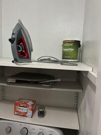 Paint in laundry room