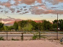 Sinset over the mountains