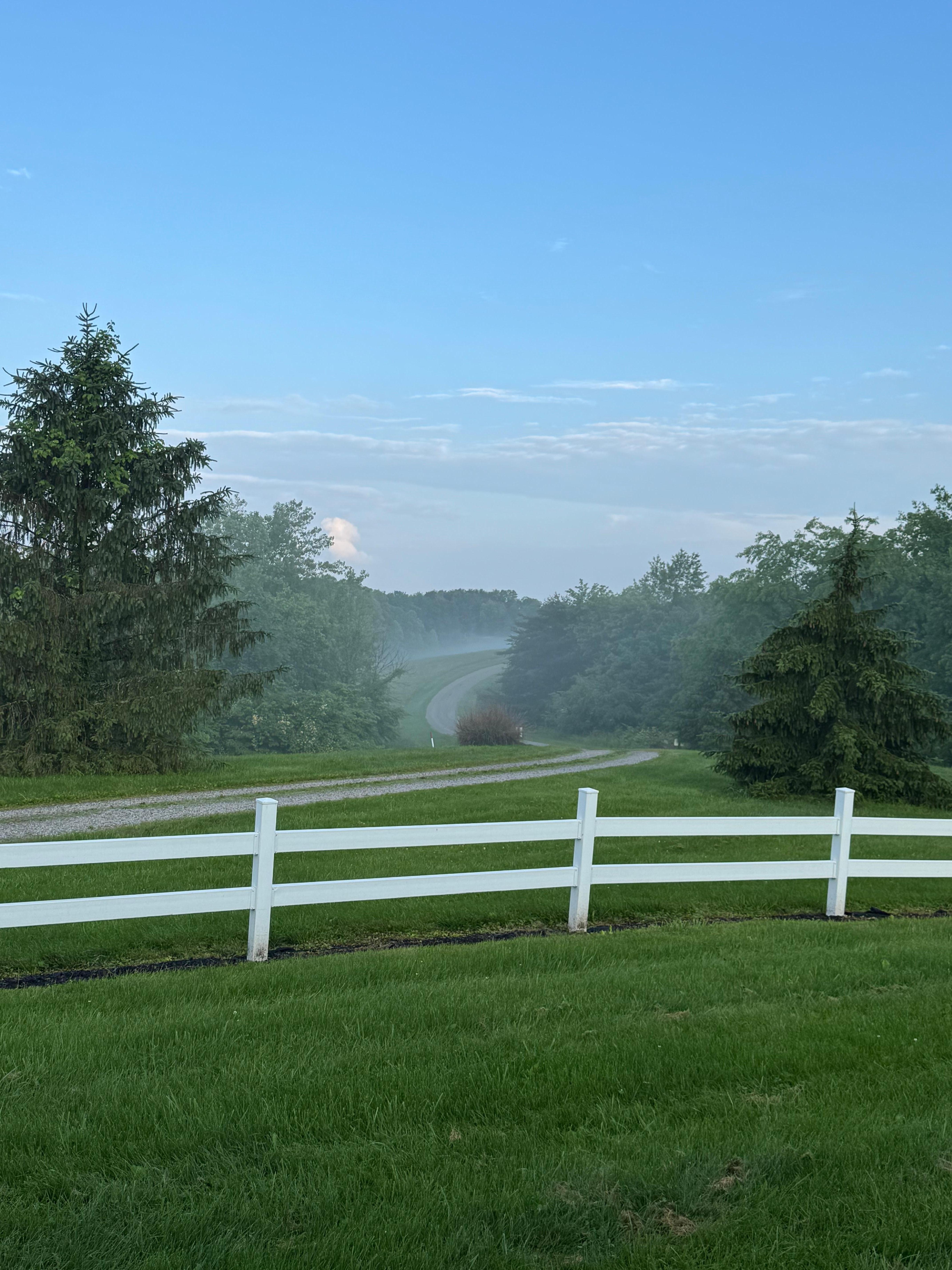 Beautiful view on our last morning. Hated to leave.