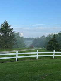 Beautiful view on our last morning. Hated to leave.