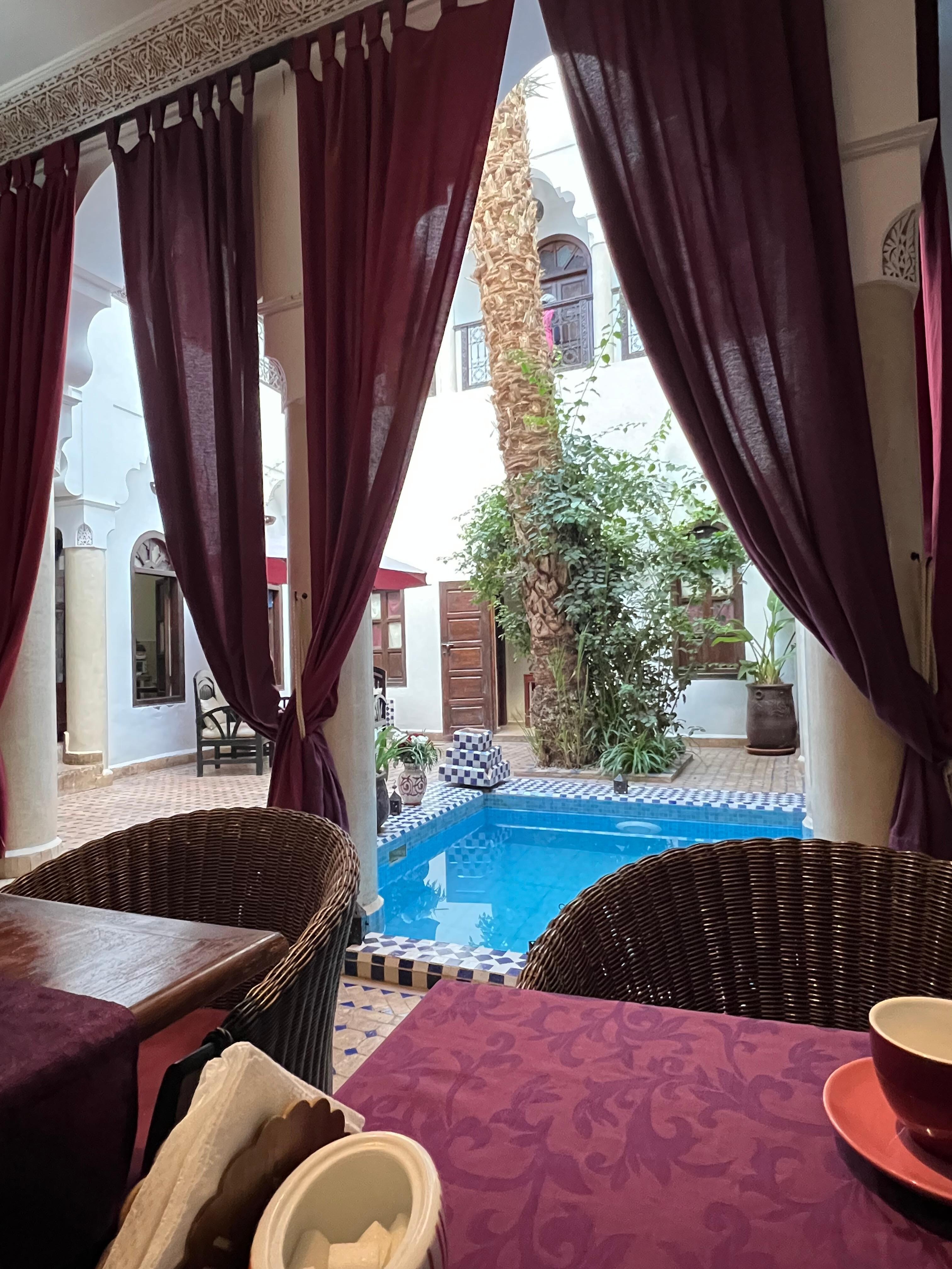 Communal/Breakfast area, Ground Floor, Riad Elias