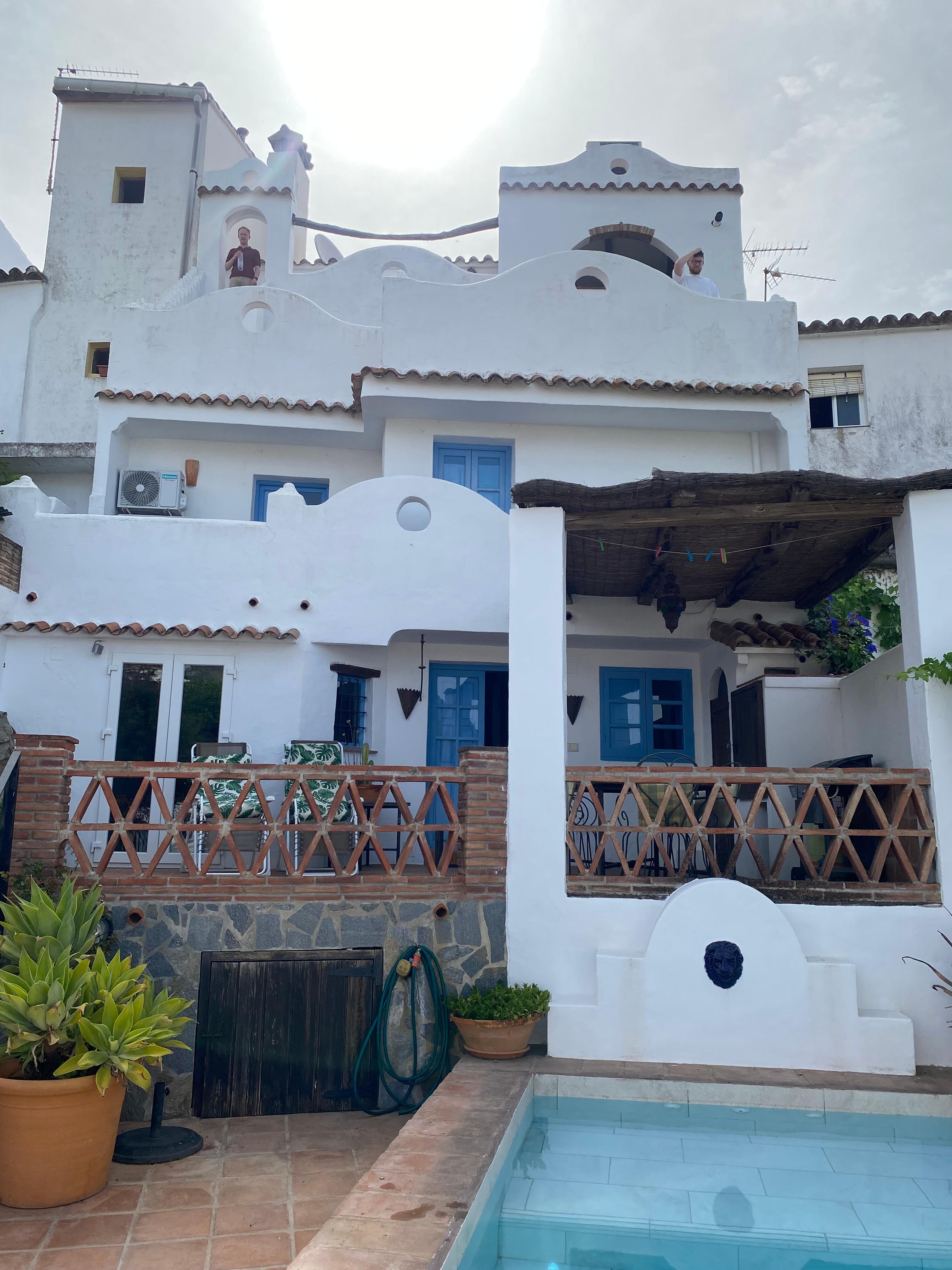 View of the back of the house