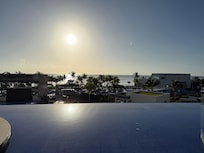 Beautiful picture overlooking the resort