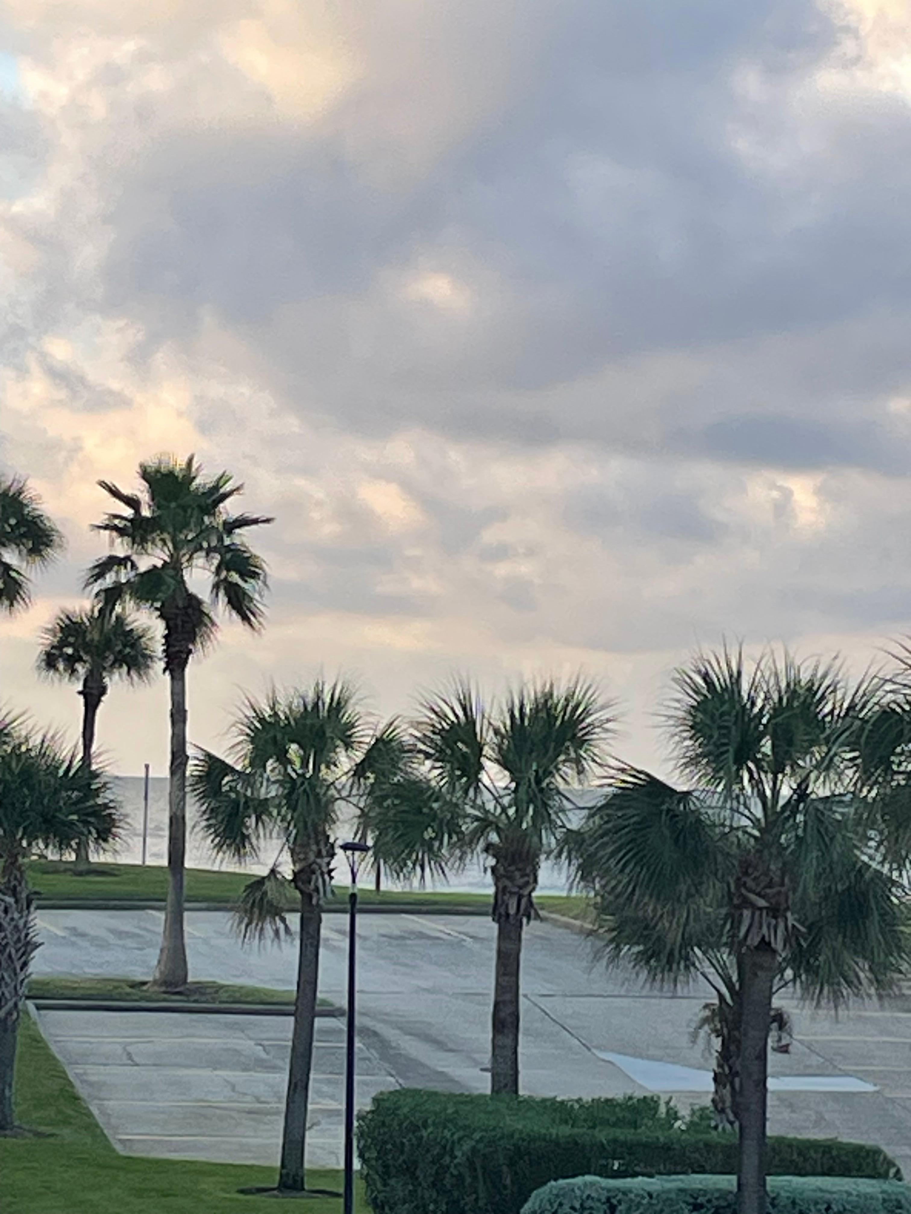 View from our balcony