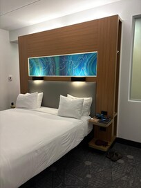 Comfortable king-size bed