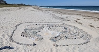 Nothing like having a private beach and taking 10 days to work on this project!