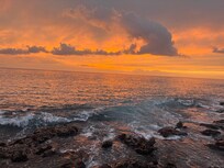 Gorgeous sunset right by the apt.