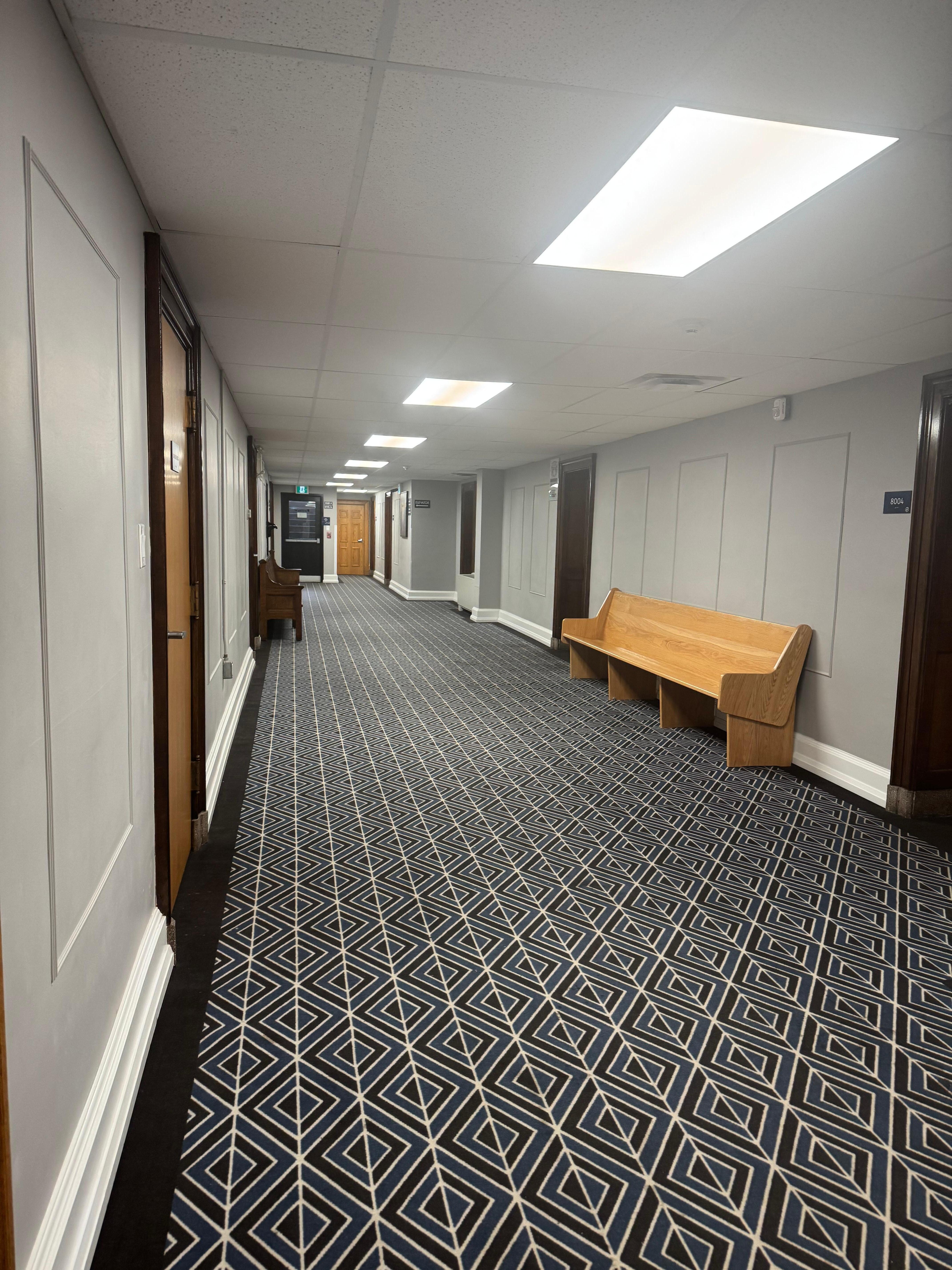 Basement hall