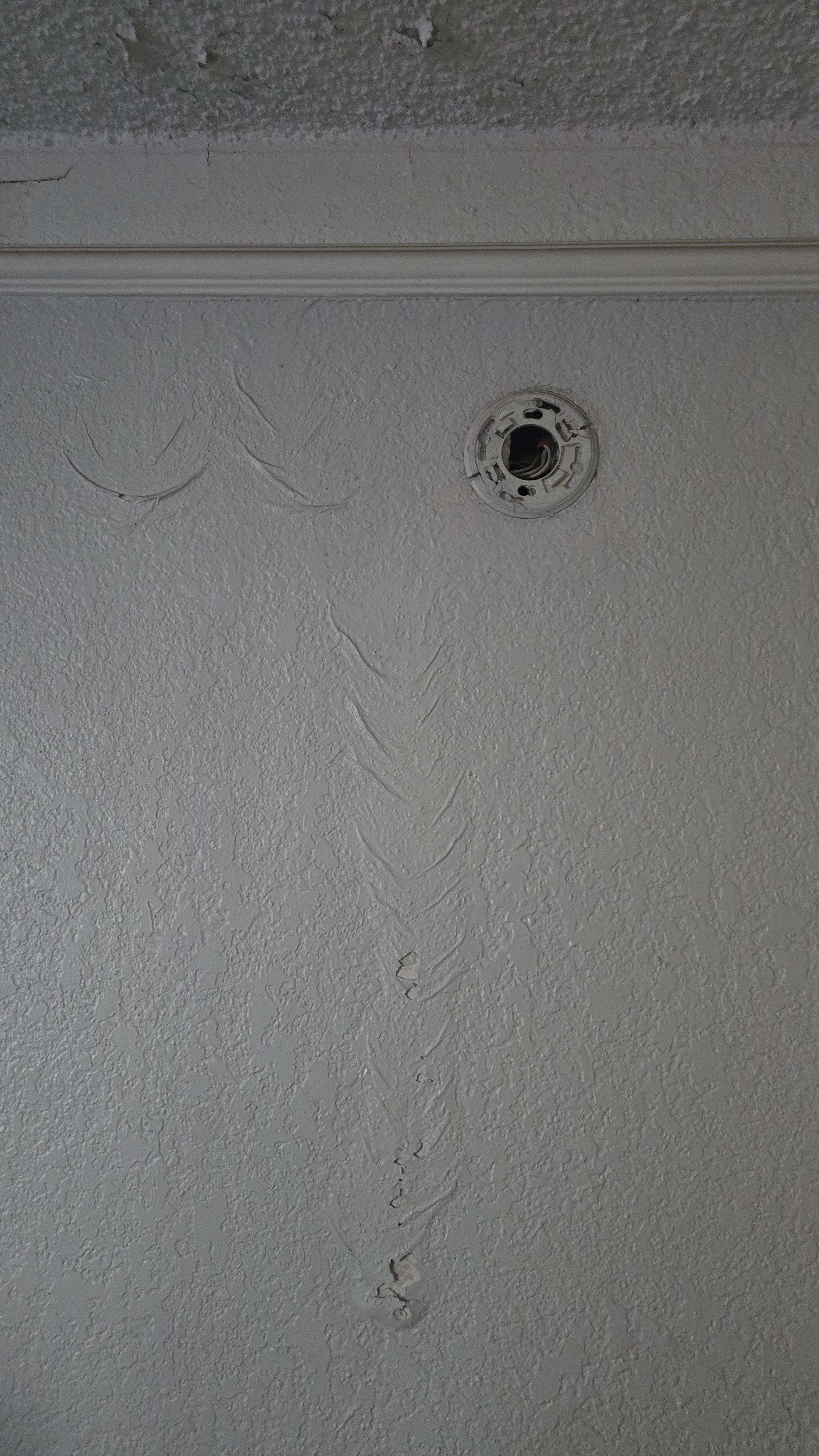 Smoke detector removed.