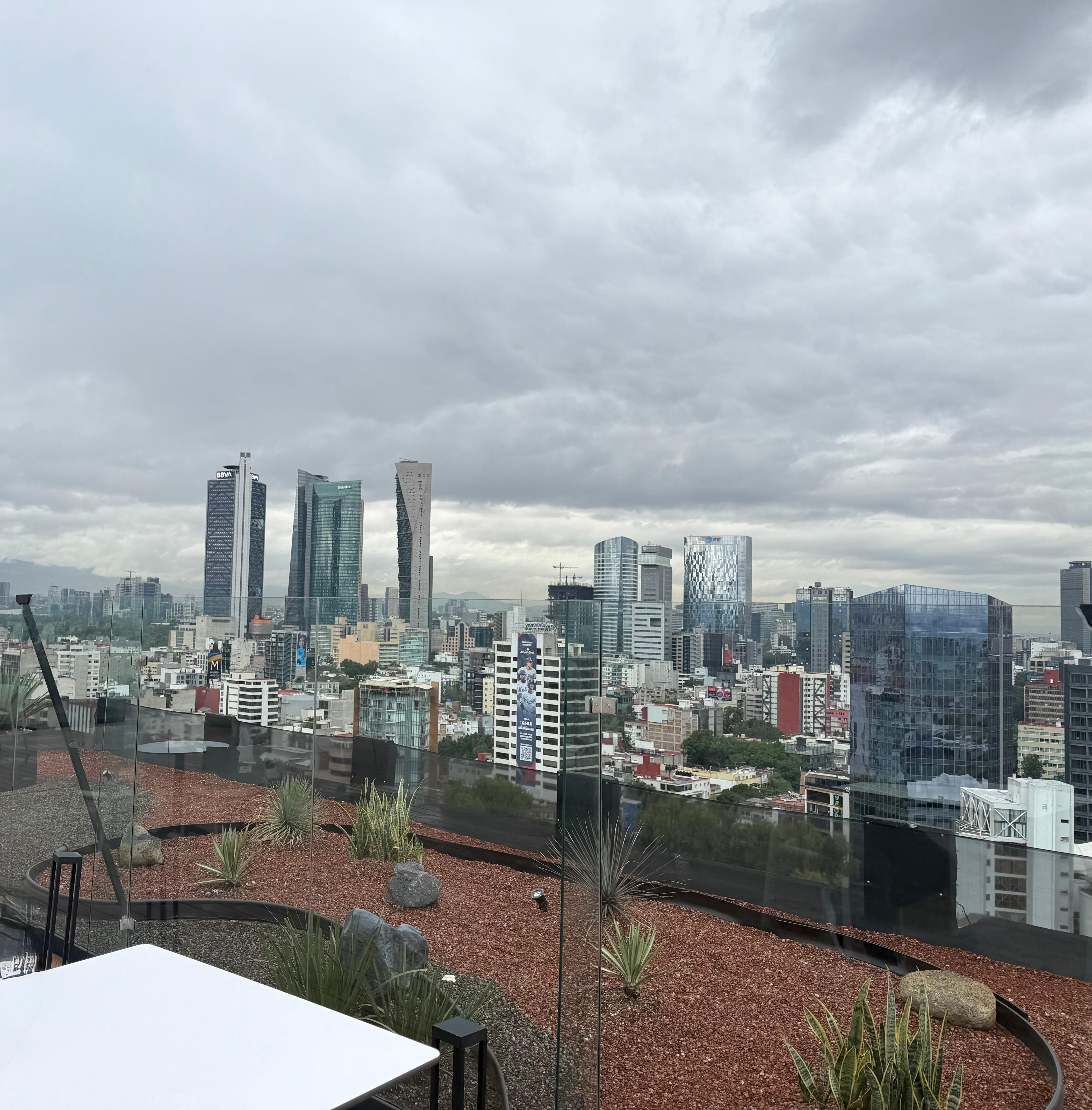 View from the rooftop