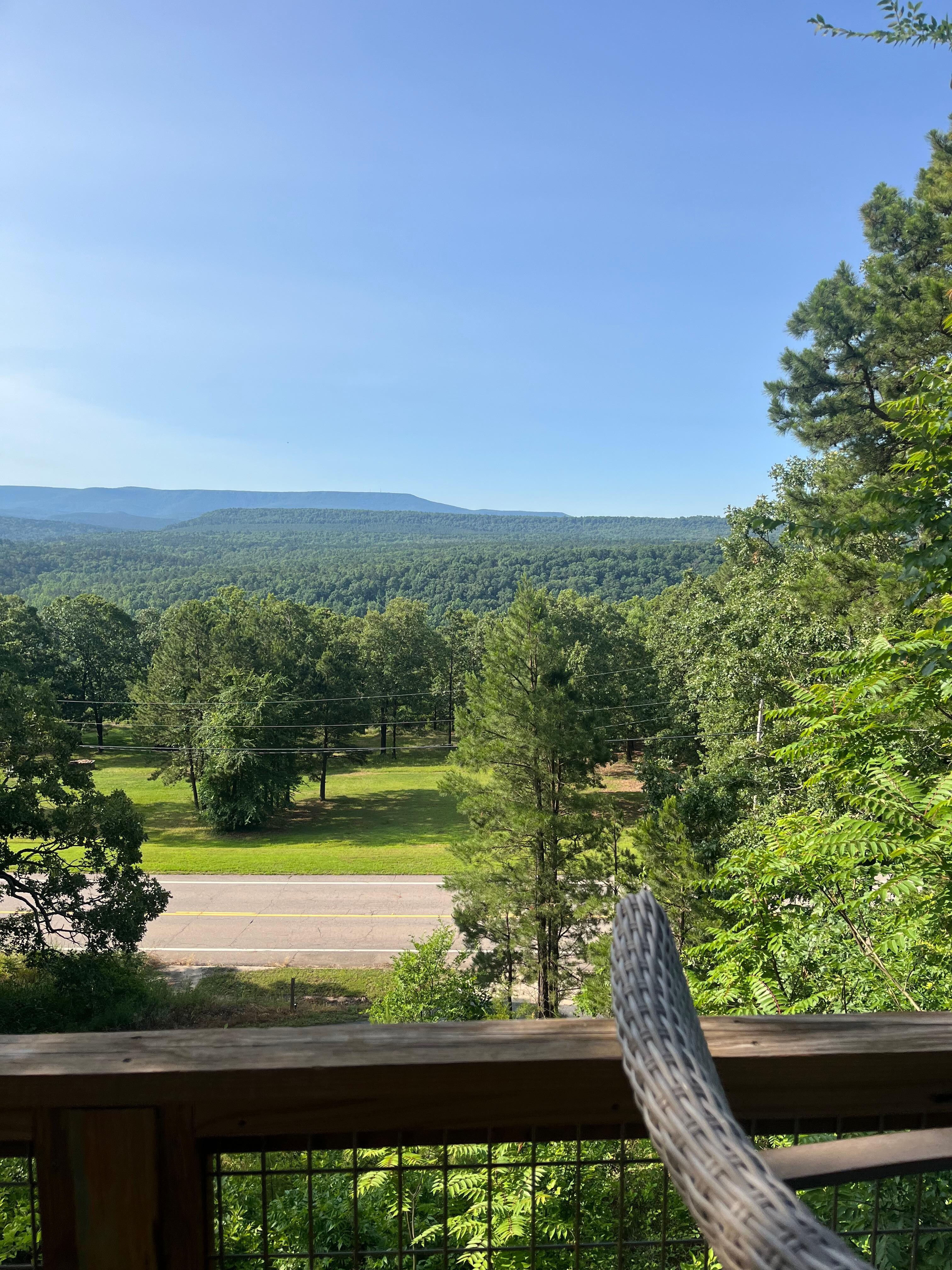 Gorgeous view from the front porch!