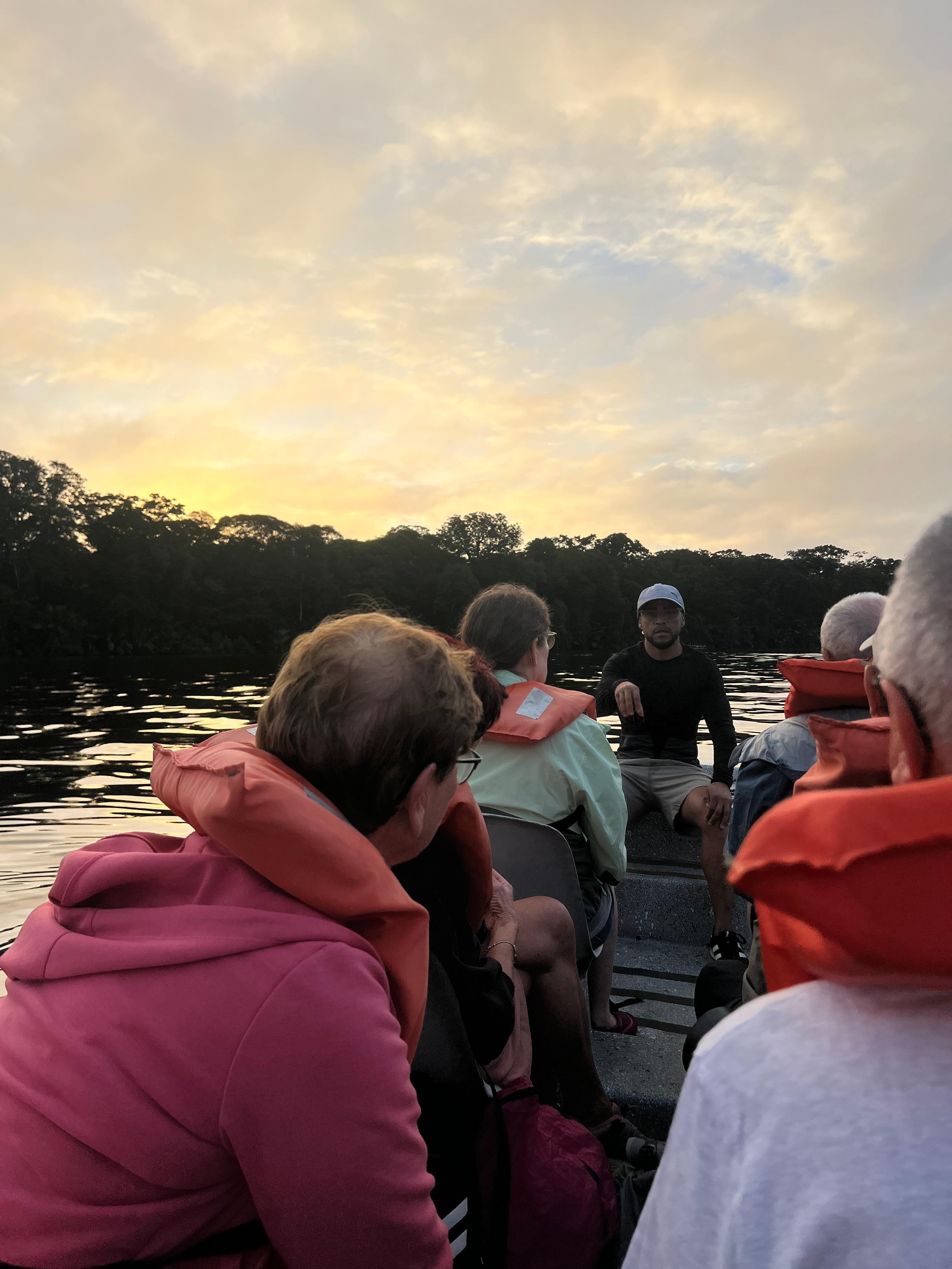 Morning tour with Luis