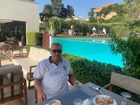 Breakfast on the Terrace by the pool