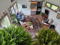 View from the sleeping loft