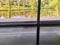 Dommage que le lac soit gâché par le béton et les cacas d'oiseaux