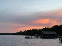 Sunset from the wharf