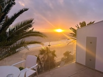 Sunset from the balcony