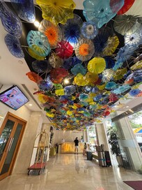 Hotel lobby