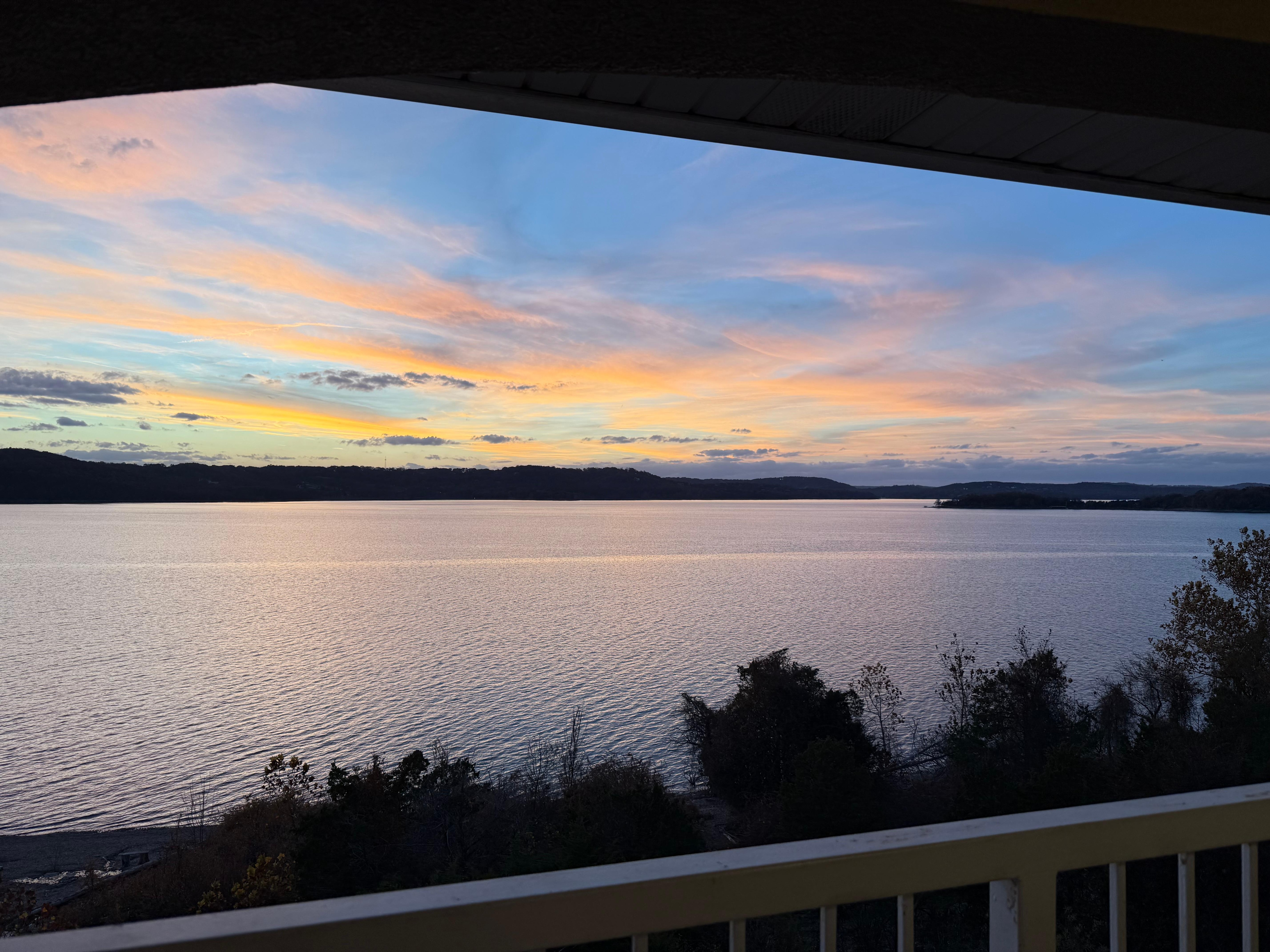 Sunset balcony