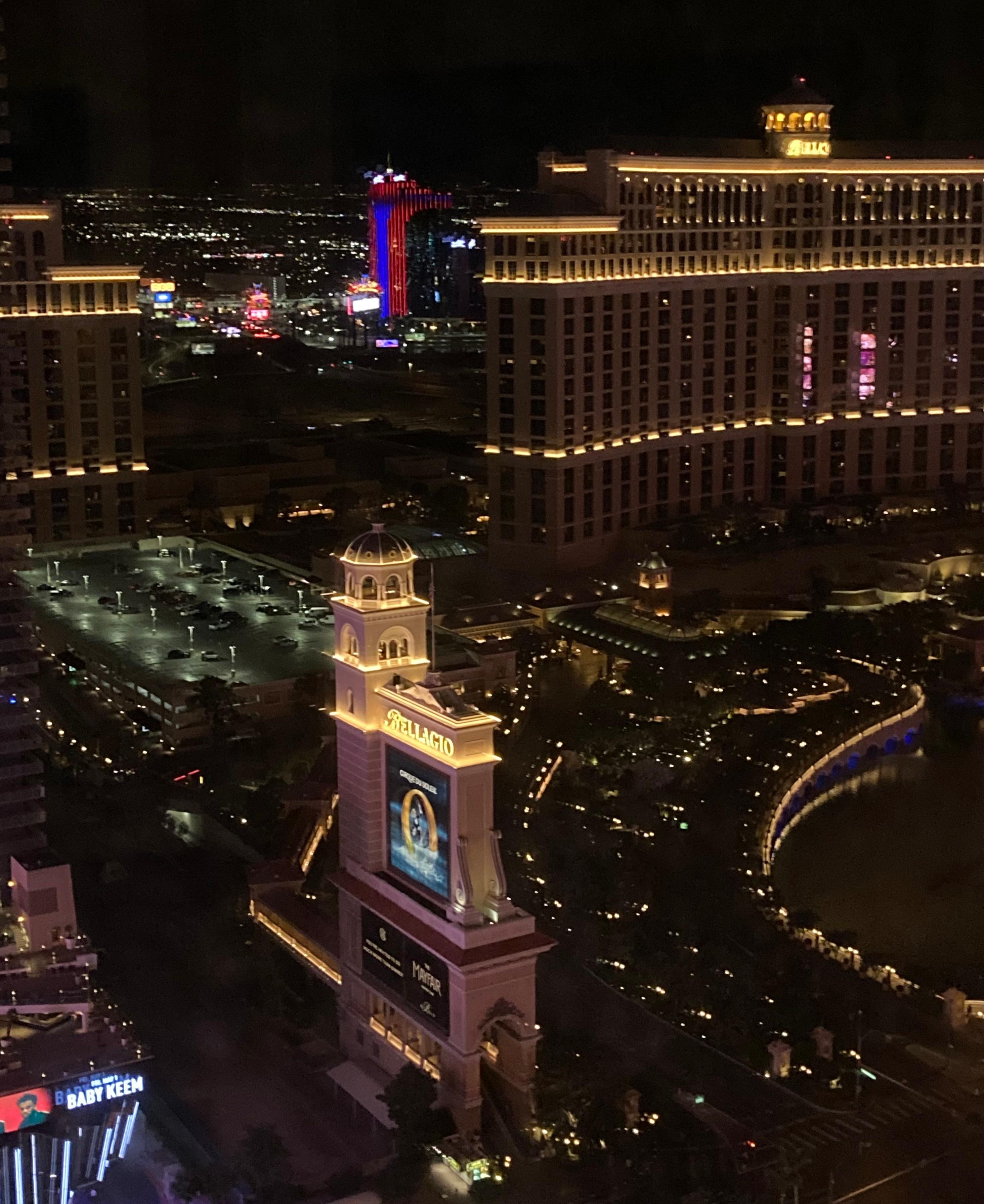Bellagio across the street 