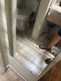 Smeared mirrors with something on it ???