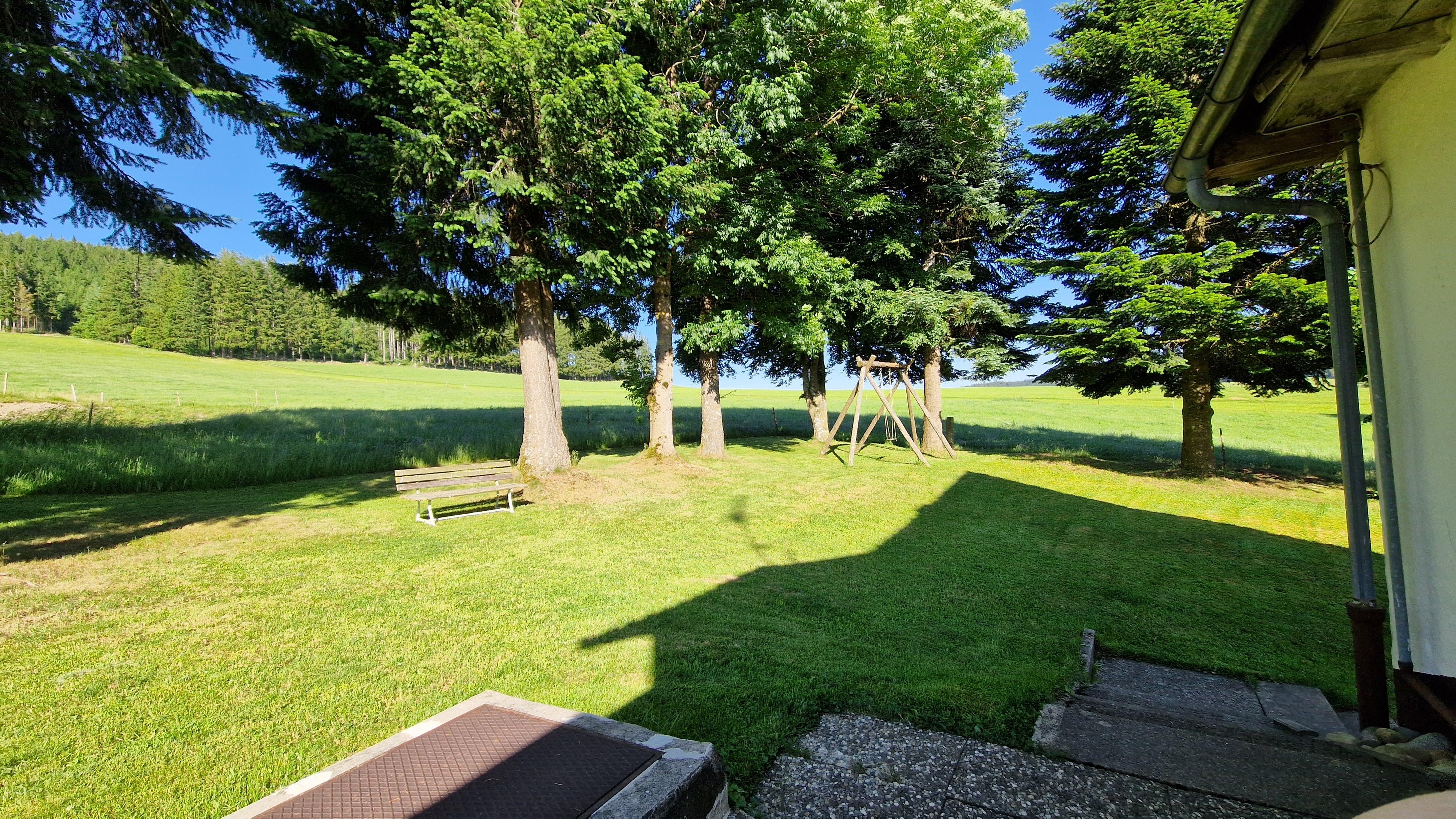 Aussicht von der Terrasse 