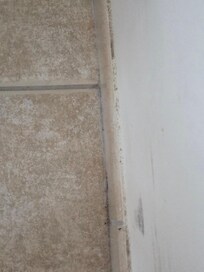 De la poussière partout sur les plinthes et sol crasseux près des murs et ds les coins. Tables de nuit et lampes très poussiéreuse. Araignées