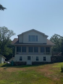 Rear of house.