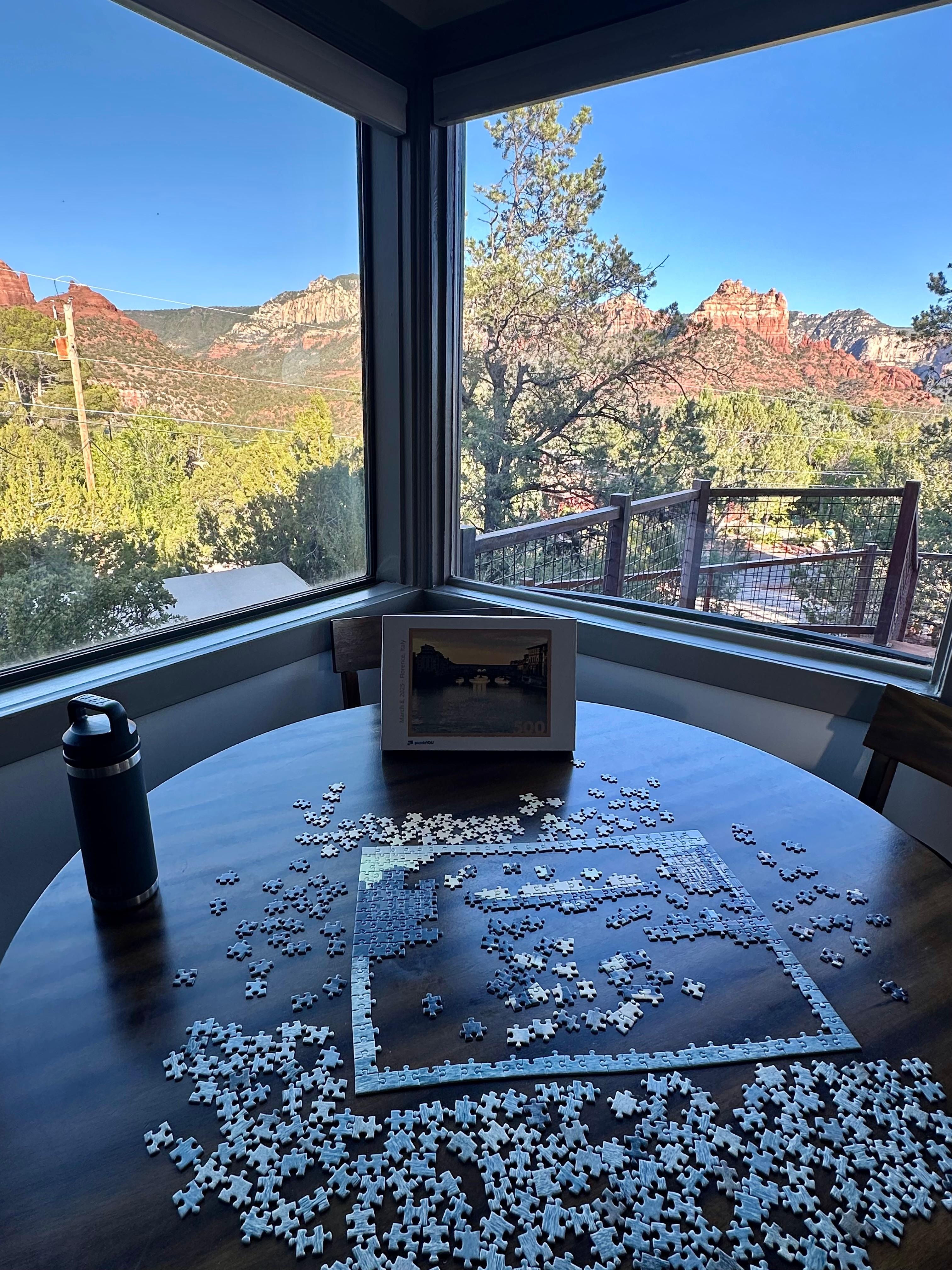 Enjoyed a puzzle over the wknd due to being on crutches :-(