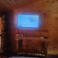 tv not hooked up to be able to watch it