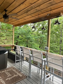 View from back deck.