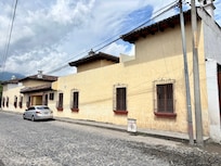 The front of the hotel