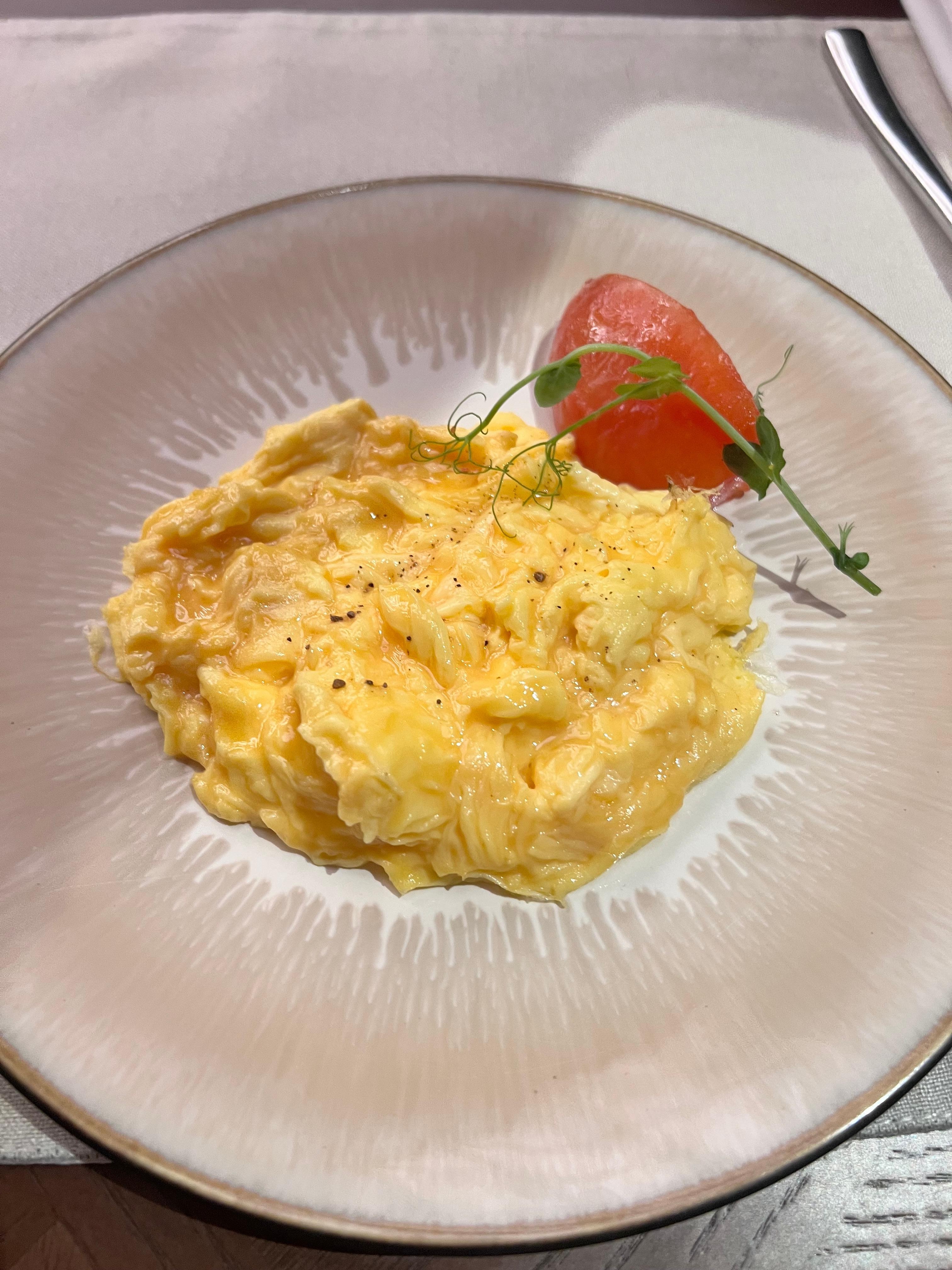 Excellent frukost med allt du kan önska 