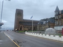 Front of hotel