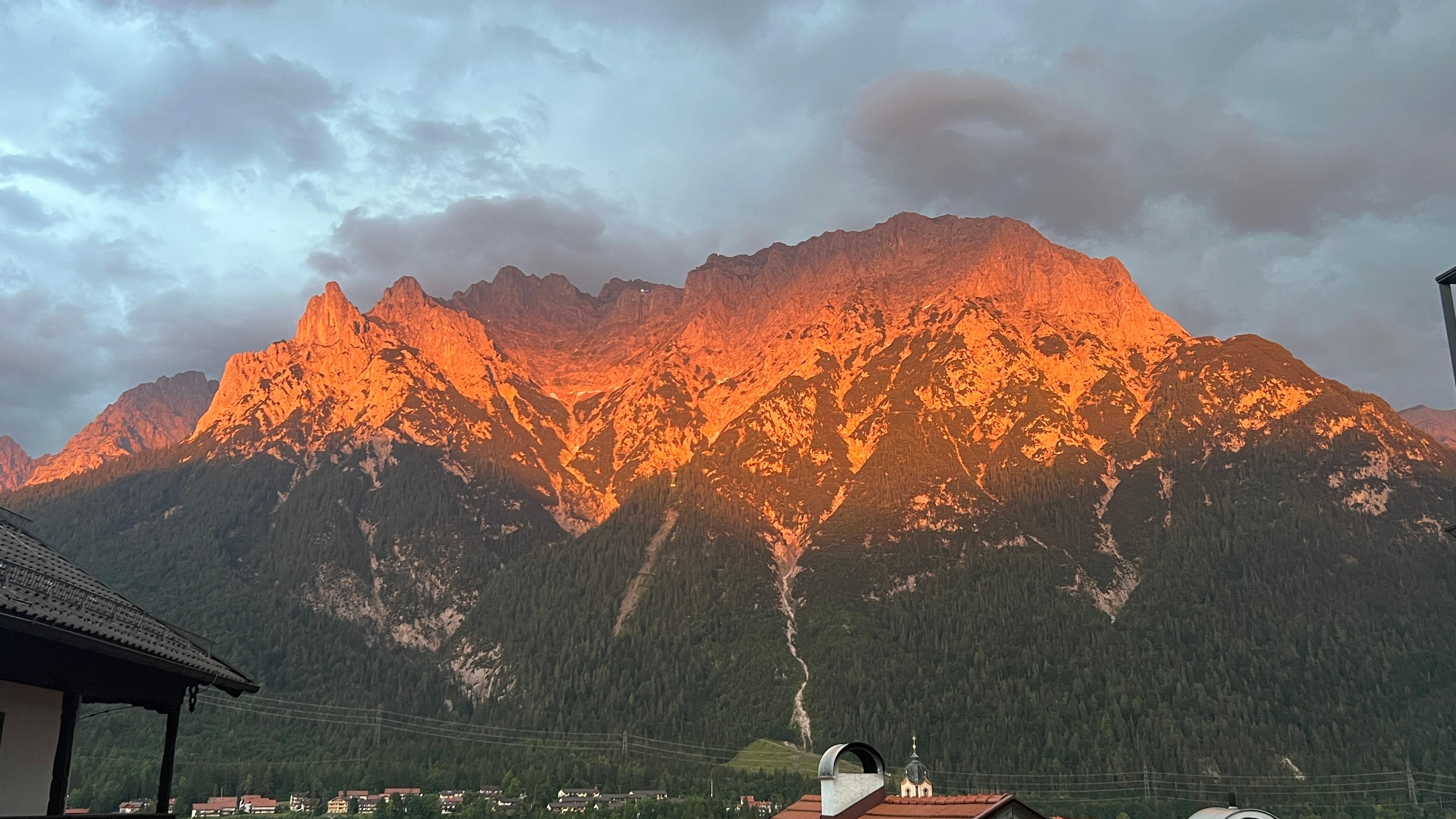 Blick von der Terrasse